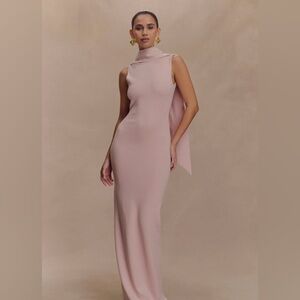 Meshki Scarf Knit Dress